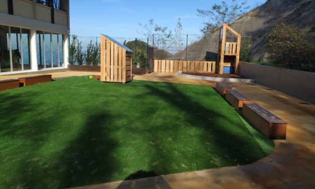 NUEVO PATIO EN LA ESCUELA