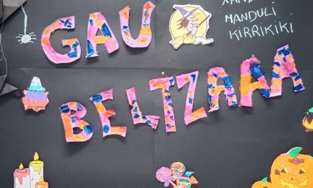 Gau Beltza gure eskolan! 🎃🌑