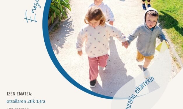 Matrikula garaia Iturzaeta Herri Eskolan